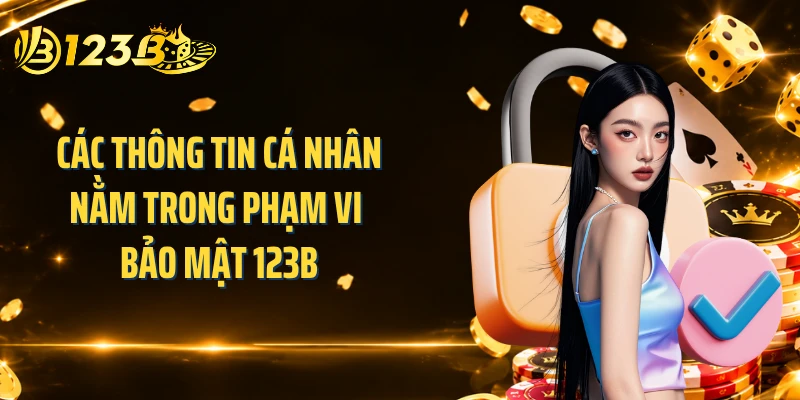 Các thông tin cá nhân nằm trong phạm vi bảo mật 123B